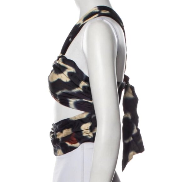 JUST BEE QUEEN Harlow Cutout One Shoulder Crop Top - Picture 6 of 12